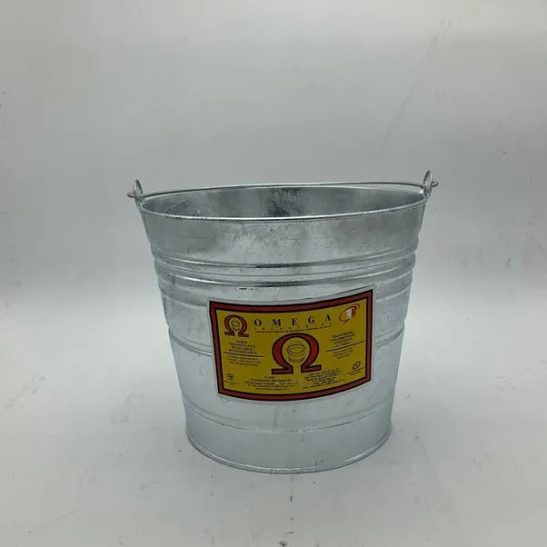Cubeta galvanizada n.º 8