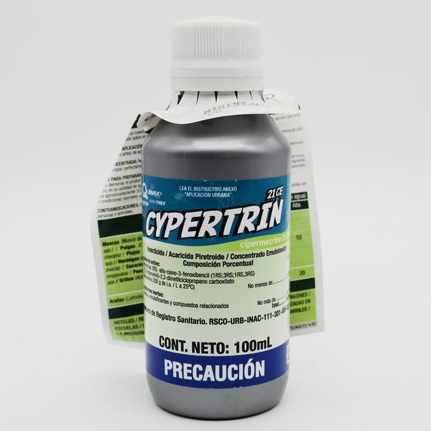 Cyperin Insecticide INSECT CYPERTRIN 21 CE 100 ML QUIMIX