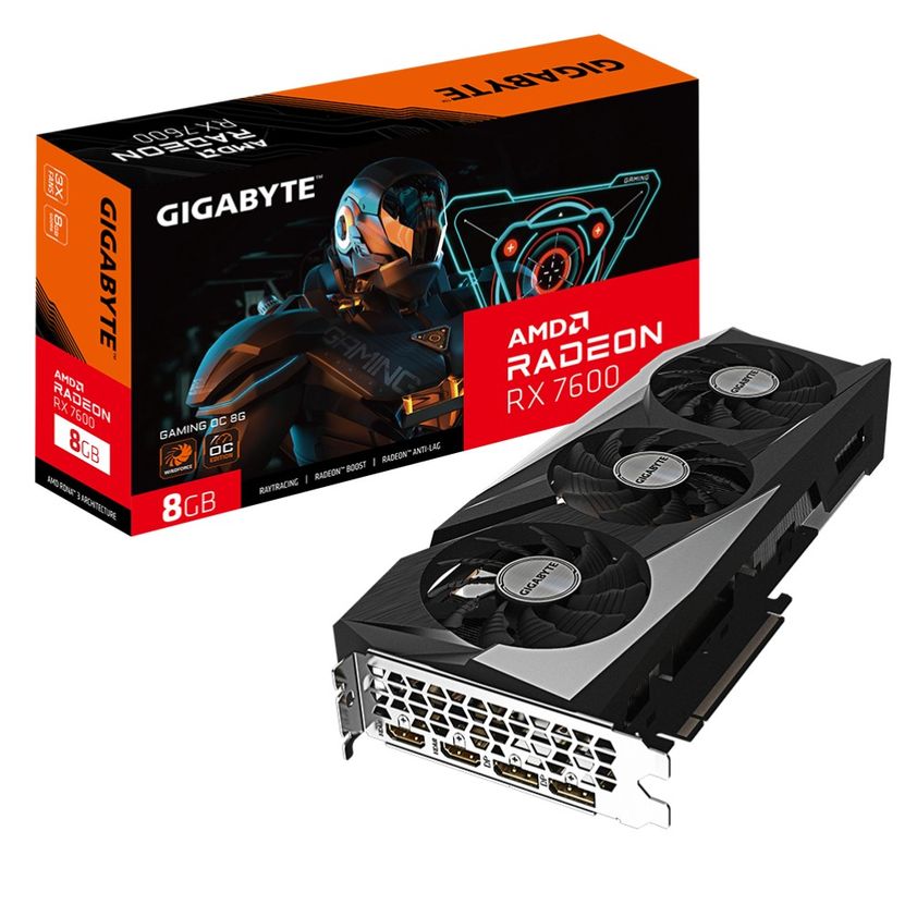 Tarjeta Grafica Gigabyte GV-R76GAMING OC-8GD Procesador Grafico AMD ...