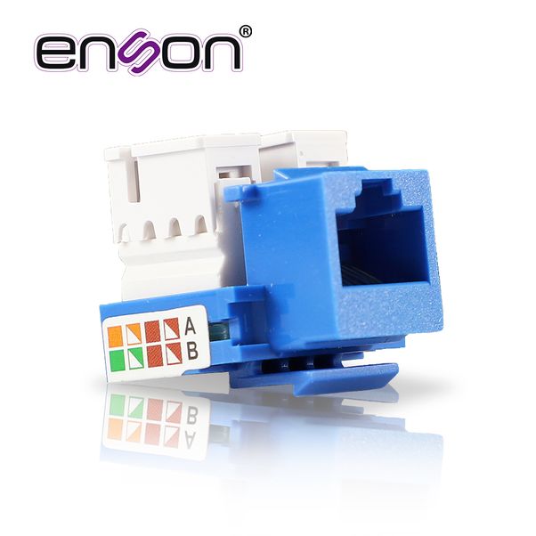 ENSON ENS-JC6BL AZUL - Conector Jack Enson Ens-jc6bl Cat6 Color Azul A ...