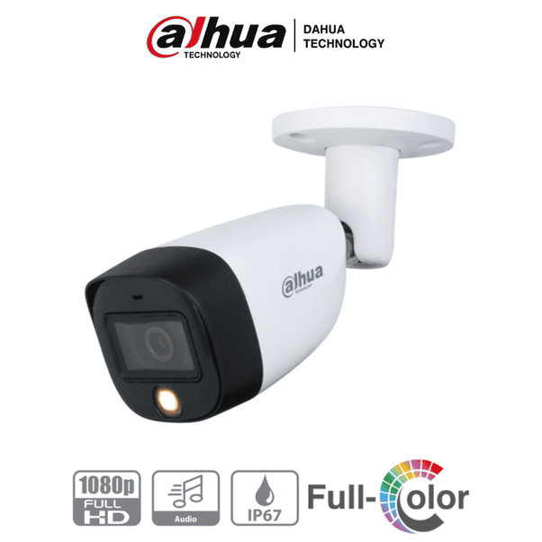 DAHUA DH-HAC-HFW1209CMN-A-LED - Camara Bullet Full Color 2 Megapixel ...