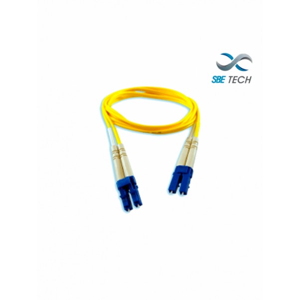 SBETECH JUMLCLC3MSMD- Jumper LC-LC SM duplex 2 mm, 3 metros, UPC | Tecno IP