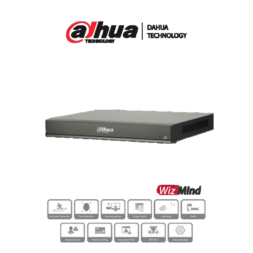Dahua NVR526-EI 6 csatorna/H265+/384Mbps rögzítés/AI/2x Sata/WizSense