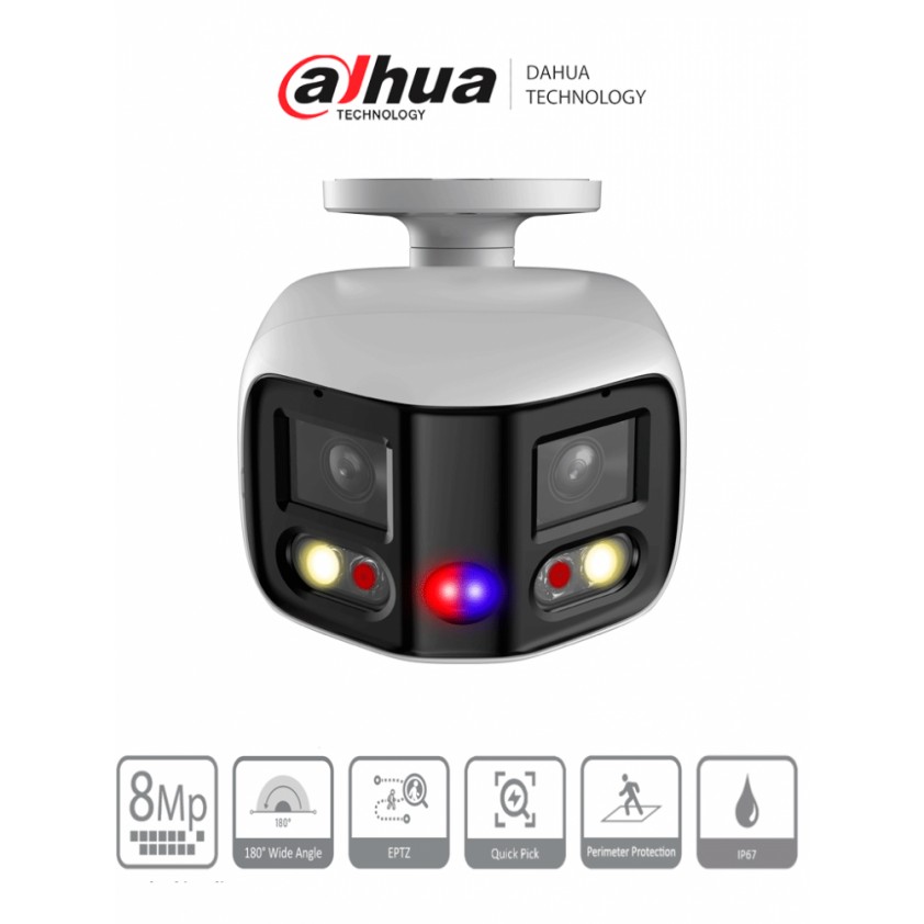 Caméra De Surveillance Dahua IPC-PFW81642P-A180 - Ouverte Jamais Utilisée - 12/24V