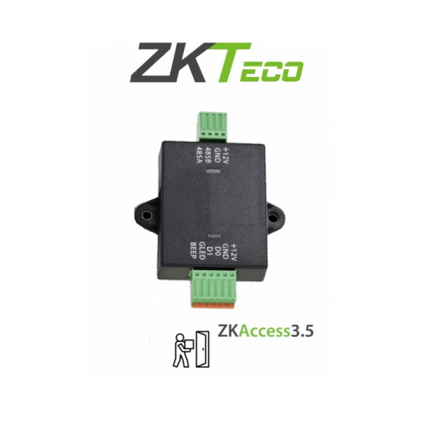 Yomoe Extensor/Convertidor Wiegand A RS485 - Alcance 500m, Auto-detecta Formatos WG26-WG80