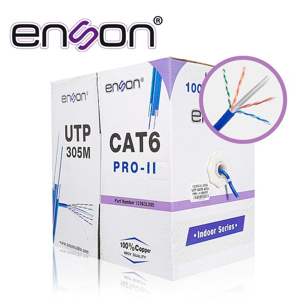 ENSON 12263L305 - Cable Utp Cat6 Enson 12263L305 Serie Pro-Ii Calibe 23 ...