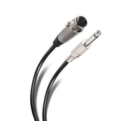 Cable de Audio Steren 6.35mm Macho a Speakon Hembra de 6 Metros