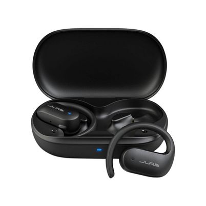 Jlab Audífonos Jbuds Open Sport, Conducción Aérea, Bluetooth 5.1, Conexión Usb Tipo C, Color Negro