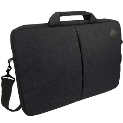 Maletín Para Laptop Brobotix 180112n (17") Bolsillos Frontales Tirante Para Hombro Compartimientos Internos Material Plástico, Poliéster Color Negro