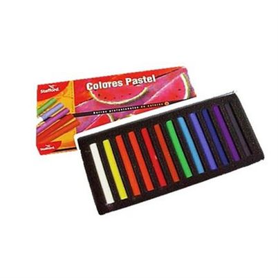 Gises Stafford Dad0500 Punta Gruesa Color Pastel Surtido(S) Estuche Con 12 Pieza(S)