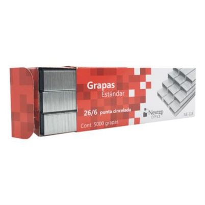 Grapas Nextep Ne-118 Estándar Aluminio 5000 Pieza(S)