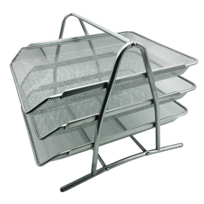 Charola Organizadora Nextep Ne-162p 3 Nivele(S) Deslizables Malla Metálica Color Plata