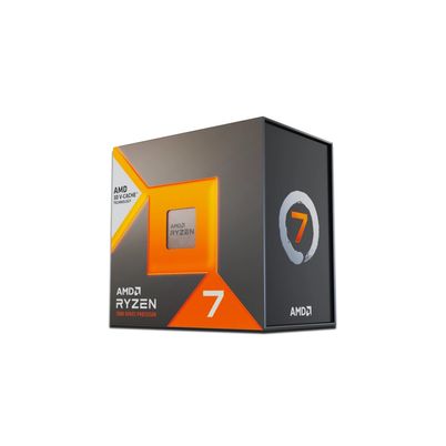 Procesador AMD Ryzen 7 7800X3D Socket AM5 en Color Negro con 8 Núcleos, 96MB Cache L3 y 5GHz Turbo