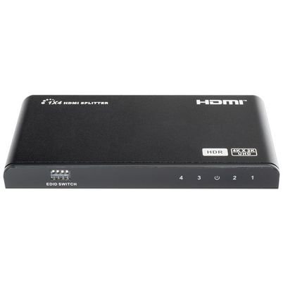 Divisor Splitter Hdmi 4k 60hz, 4 Puertos
